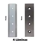 Kit 4 Lâminas c/Contra Lâmina p/Biotriturador Donker´s BT42S/BT42RS 